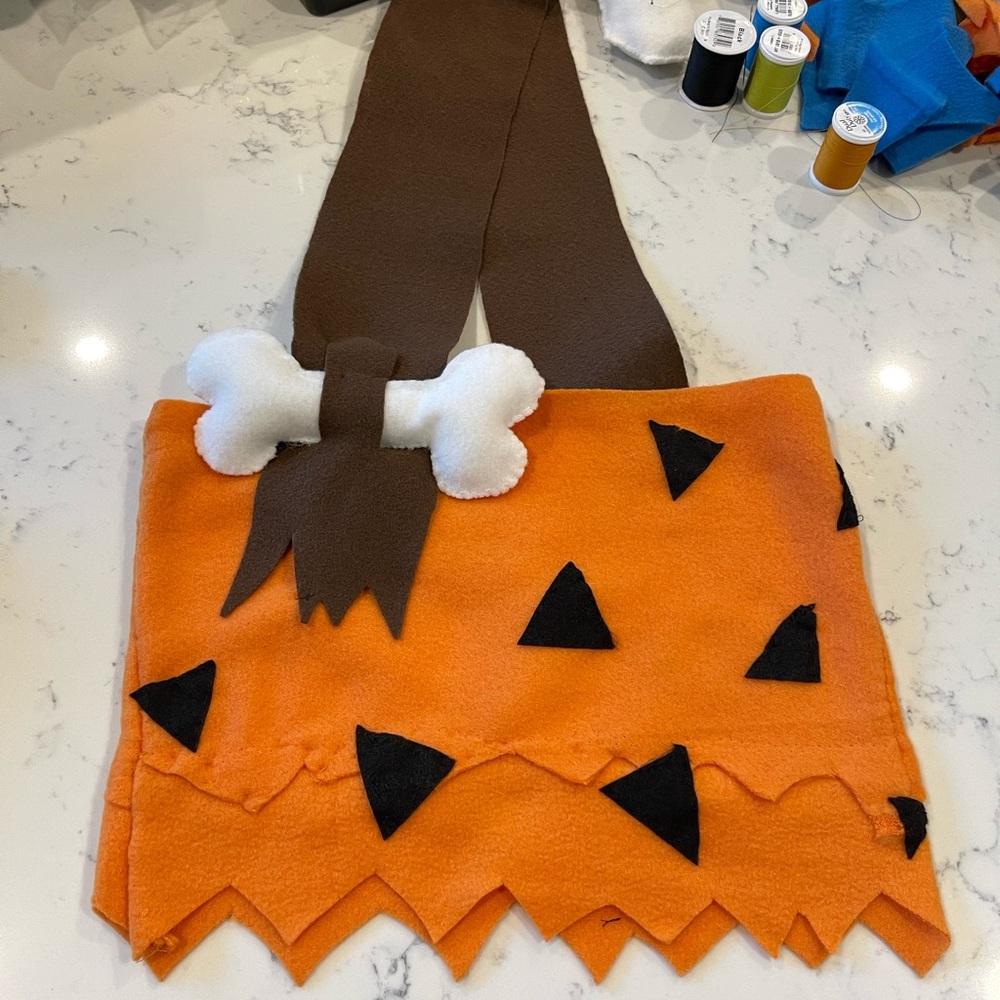 Hand made BamBam costume  size 4T